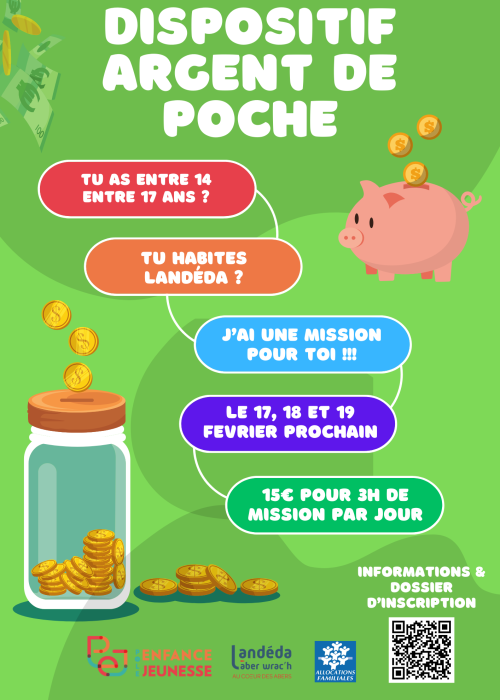 Affiche Argent de poche - Hiver 2026