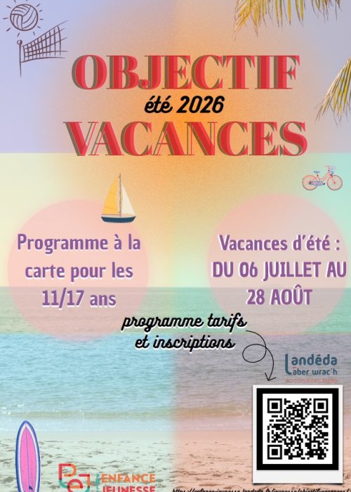 Affiche objectif vacances