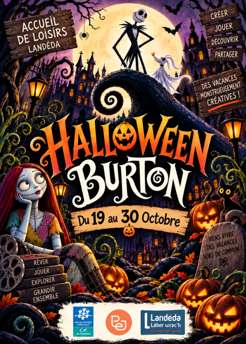 affiche Halloween Burton final